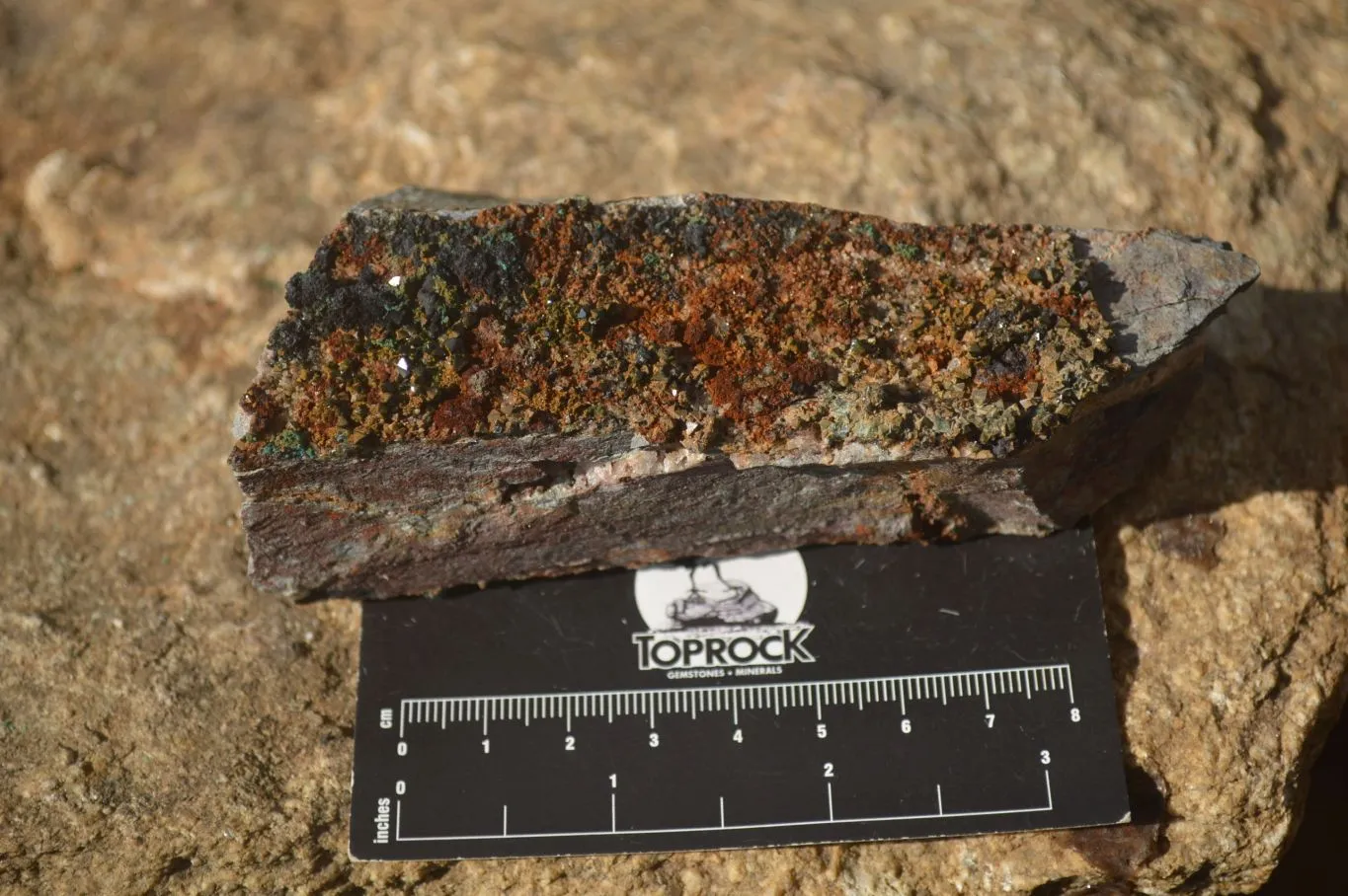 Natural Libethenite Crystals On Dolomite Matrix Specimens x 7 From Shituru, Congo