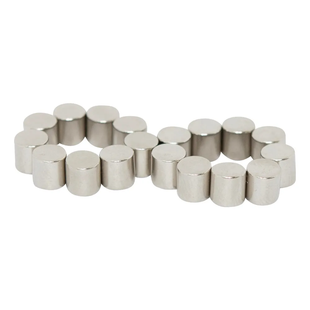 Neodymium Cylinder Magnet - 4mm x 4mm | N35H | High Temp ≤120ºC | Diametrically Magnetised