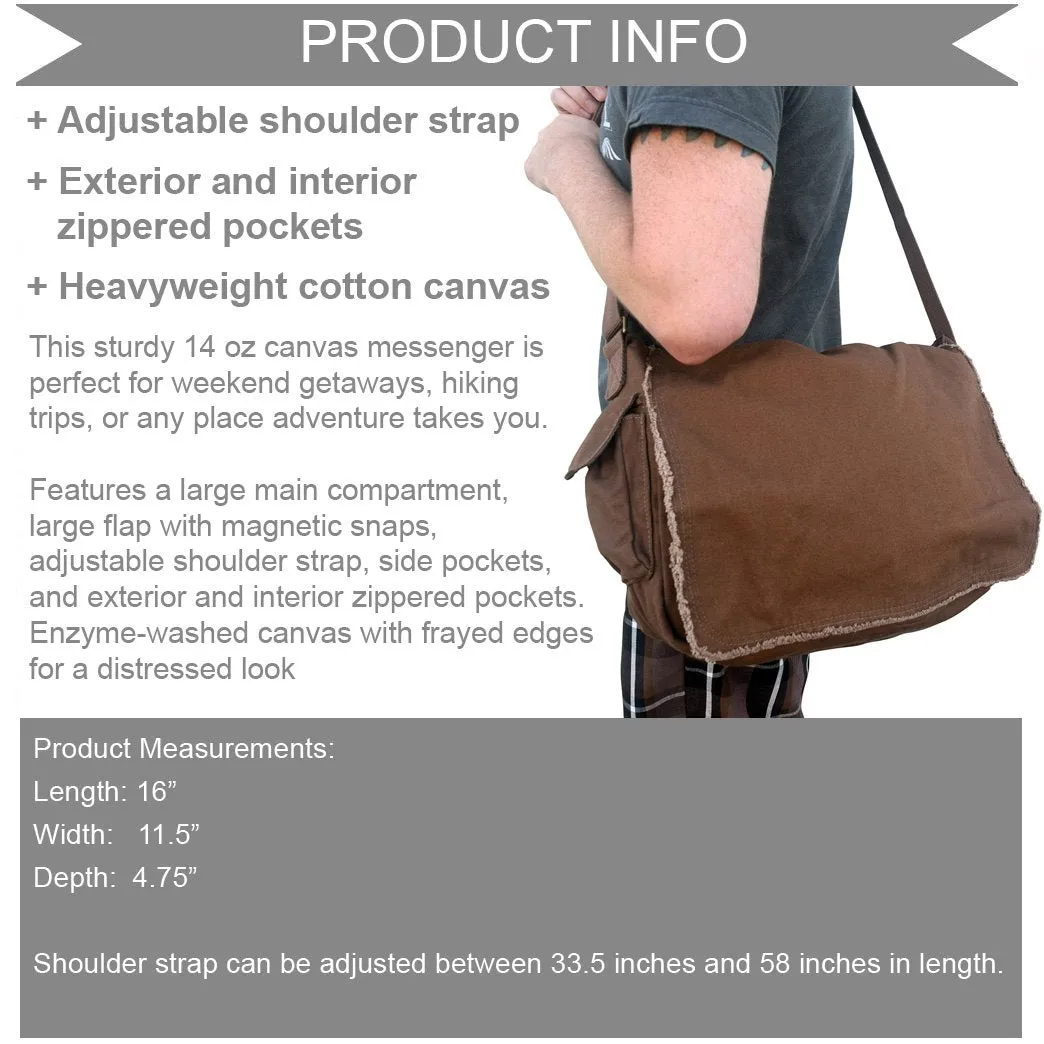 Nolite Te Bastardes Carborundorum Messenger Bag