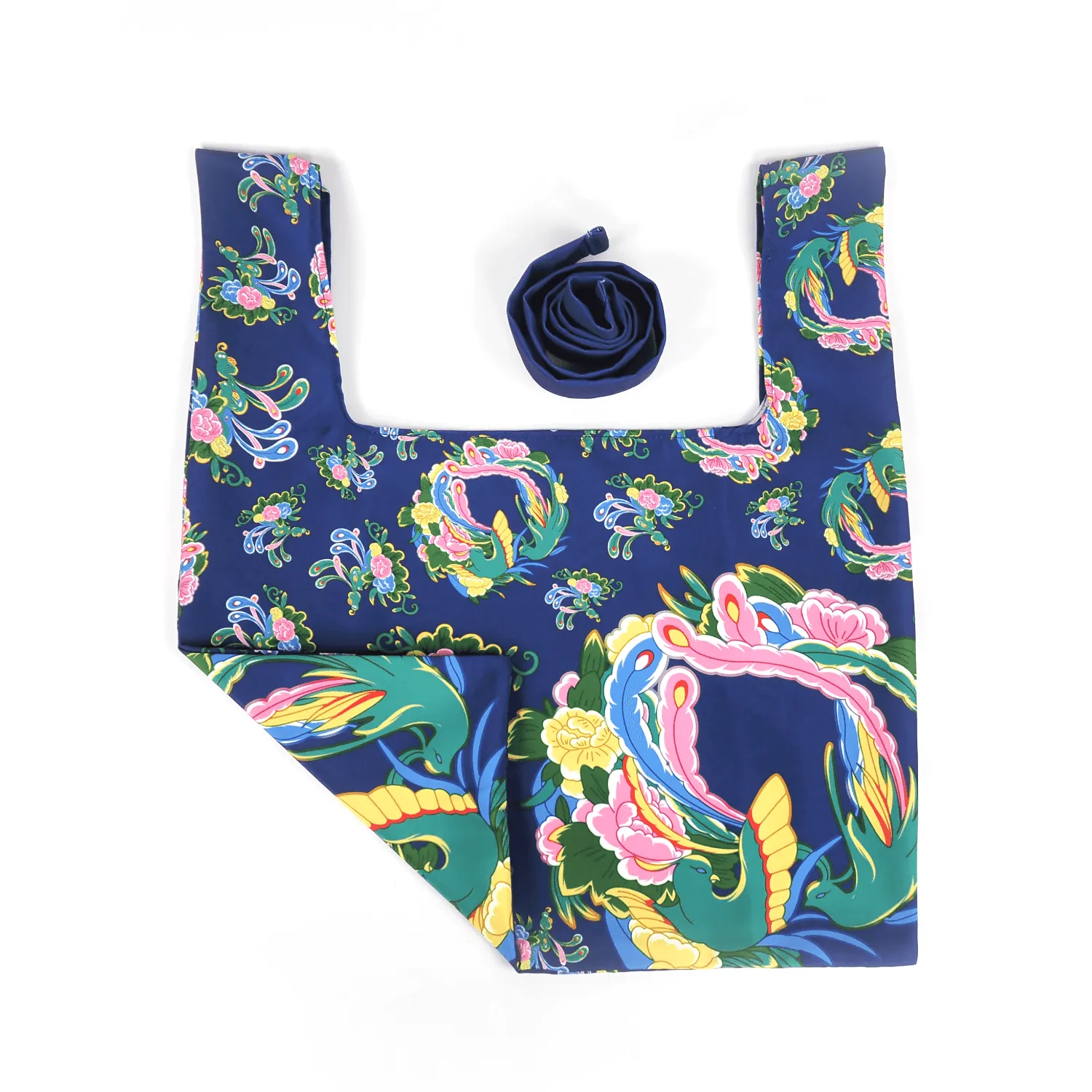 Northeast China Big Flower Eco-Friendly Durable Canvas Bag