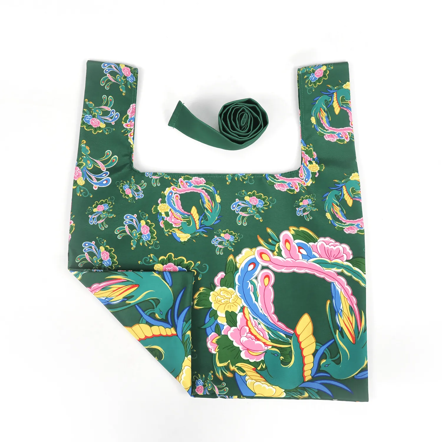 Northeast China Big Flower Eco-Friendly Durable Canvas Bag