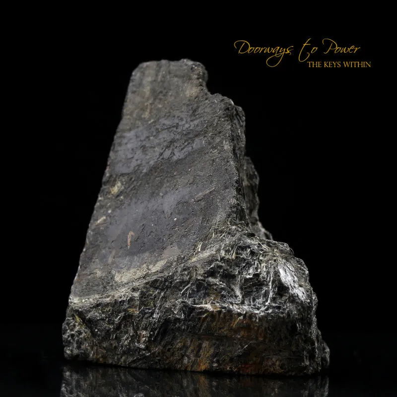 Nuummite Crystal Altar Stone (ultra Rare)