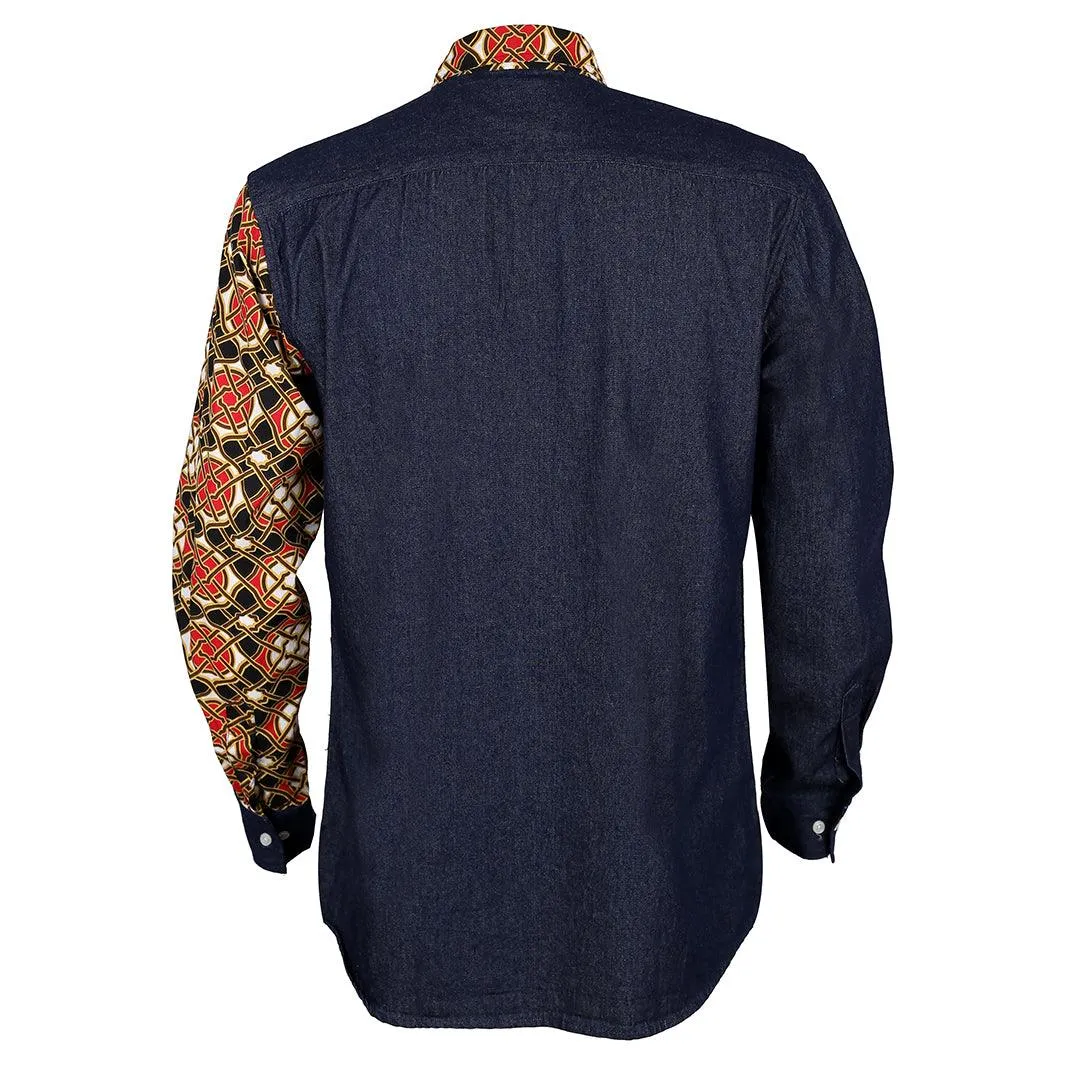 Obeezi Exquisite  Double sided Multi Coloured Designed Shirt