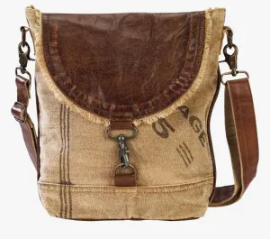 Ollie Leather Flap Shoulder Bag