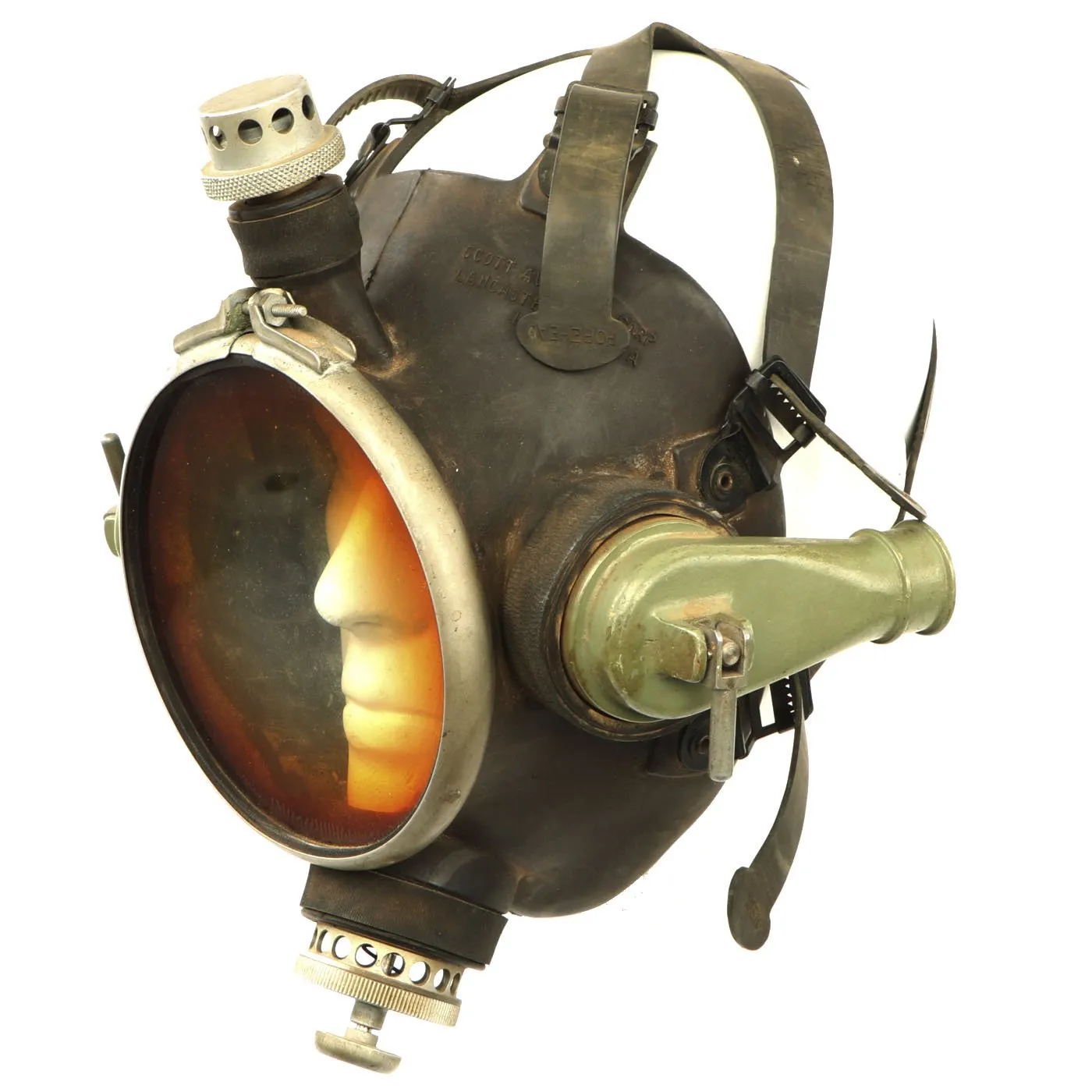 Orginal U.S. Navy 1956 Scott Aviation Scuba Mask