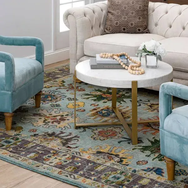 Pandora 92609 50101 Obsession Blue Rug