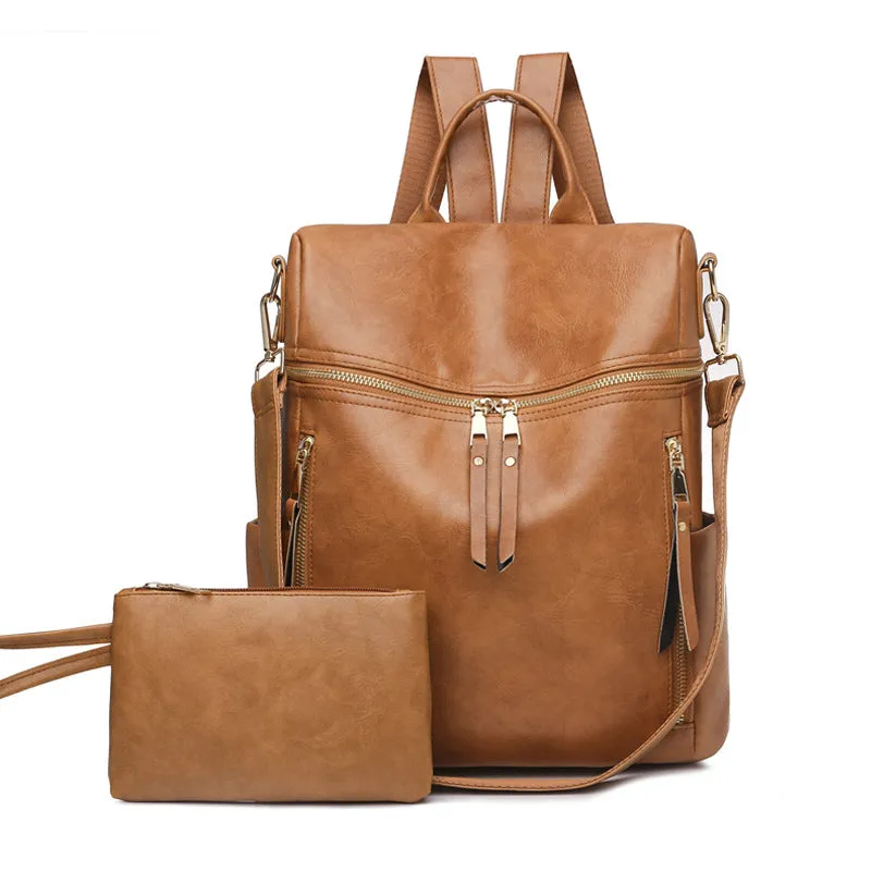 Paziye Leopard Backpack