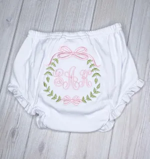 Personalized Monogrammed Baby Bloomers / Diaper Covers
