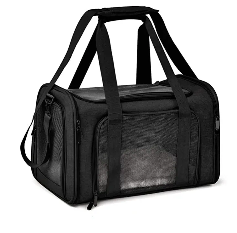 Pet Travel Backpack - Comfortable and Stylish for Small Dogs