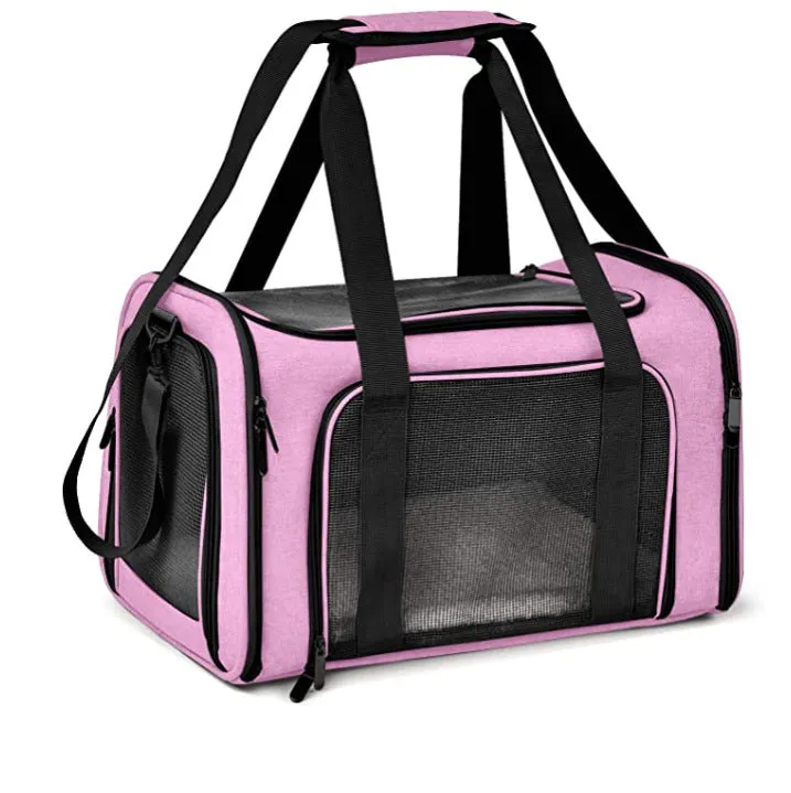 Pet Travel Backpack - Comfortable and Stylish for Small Dogs