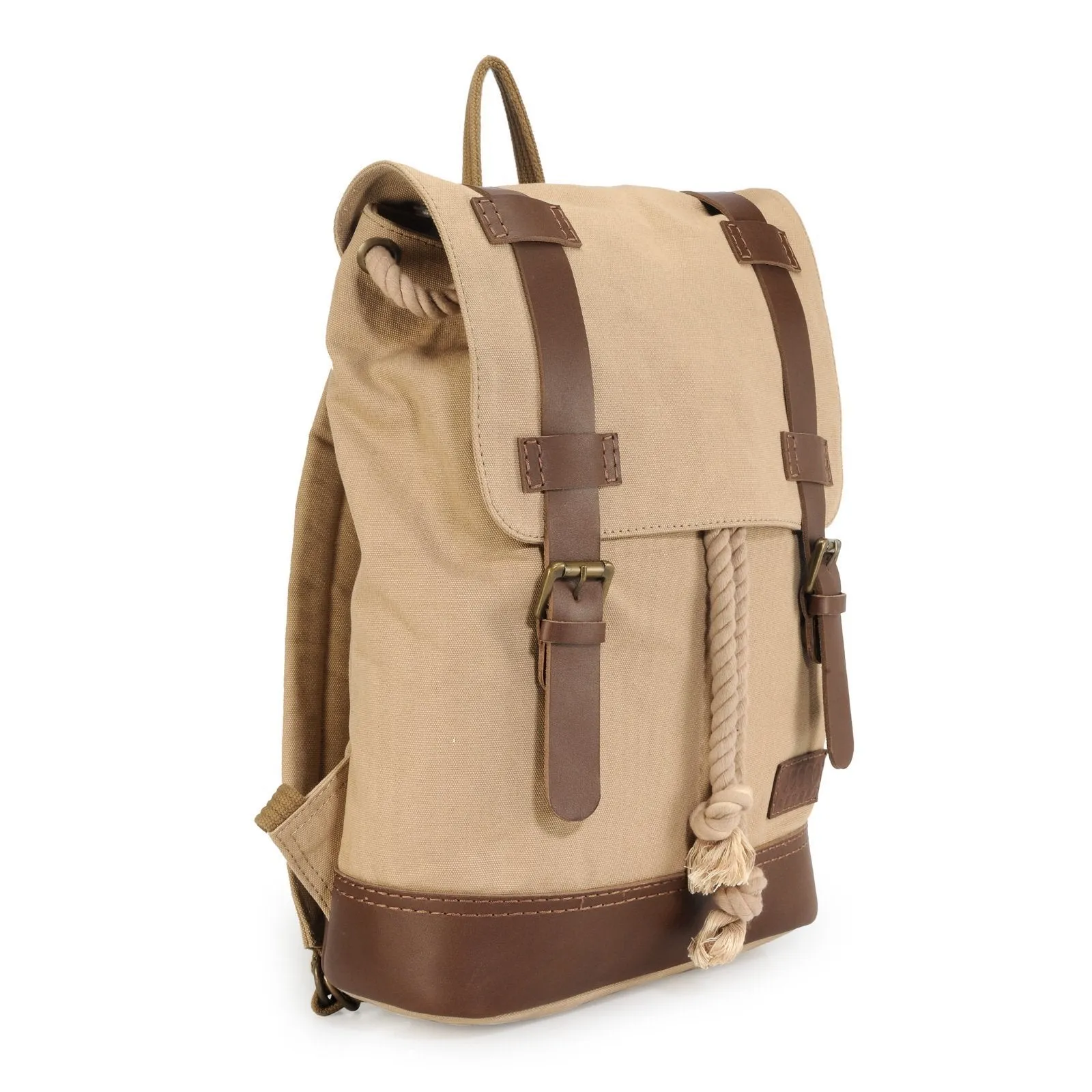 Phive Rivers Men's Leather Backpack - Pr1146