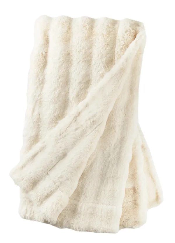 Pine Cone Hill Fab Faux Throw