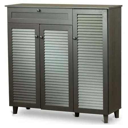 Pocillo Wood Shoe Storage Cabinet