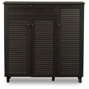 Pocillo Wood Shoe Storage Cabinet