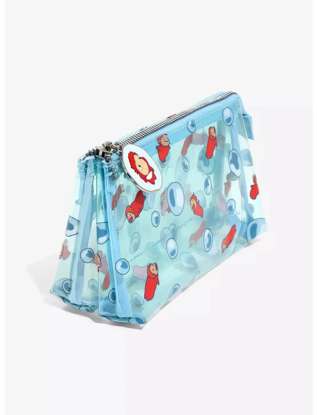Ponyo Zipper Pouch Bubbles & Ponyo's Siblings Clear AOP Our Universe