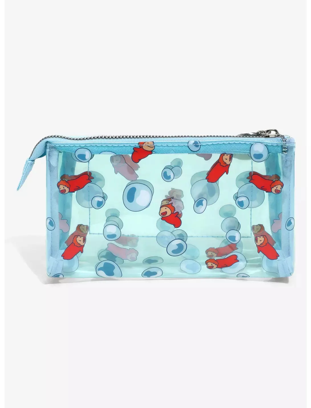 Ponyo Zipper Pouch Bubbles & Ponyo's Siblings Clear AOP Our Universe