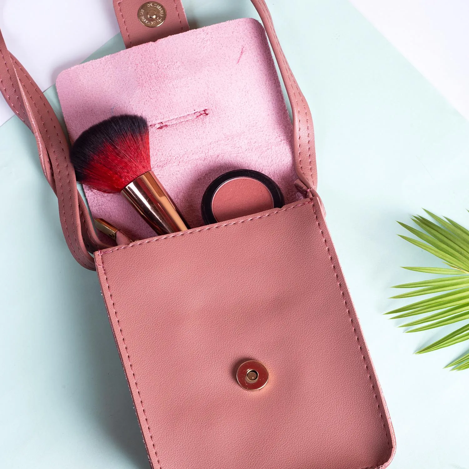 Rangoon Buckle Flip Bag Pink