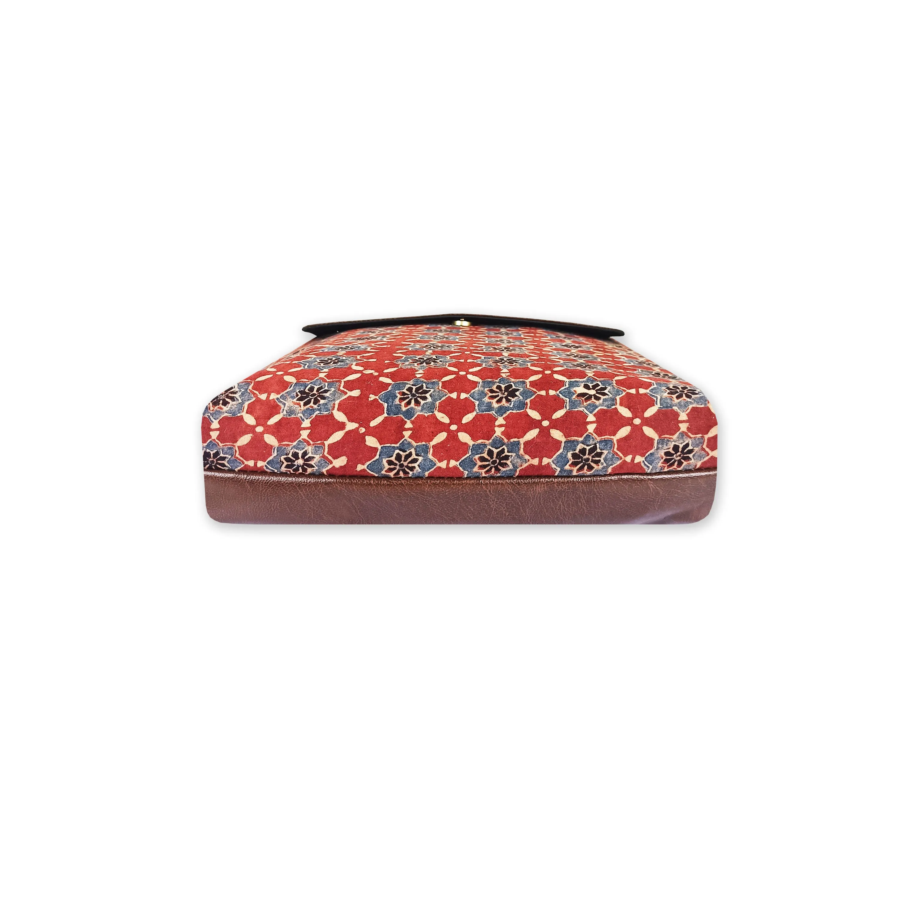 Red Flower Messenger Bag