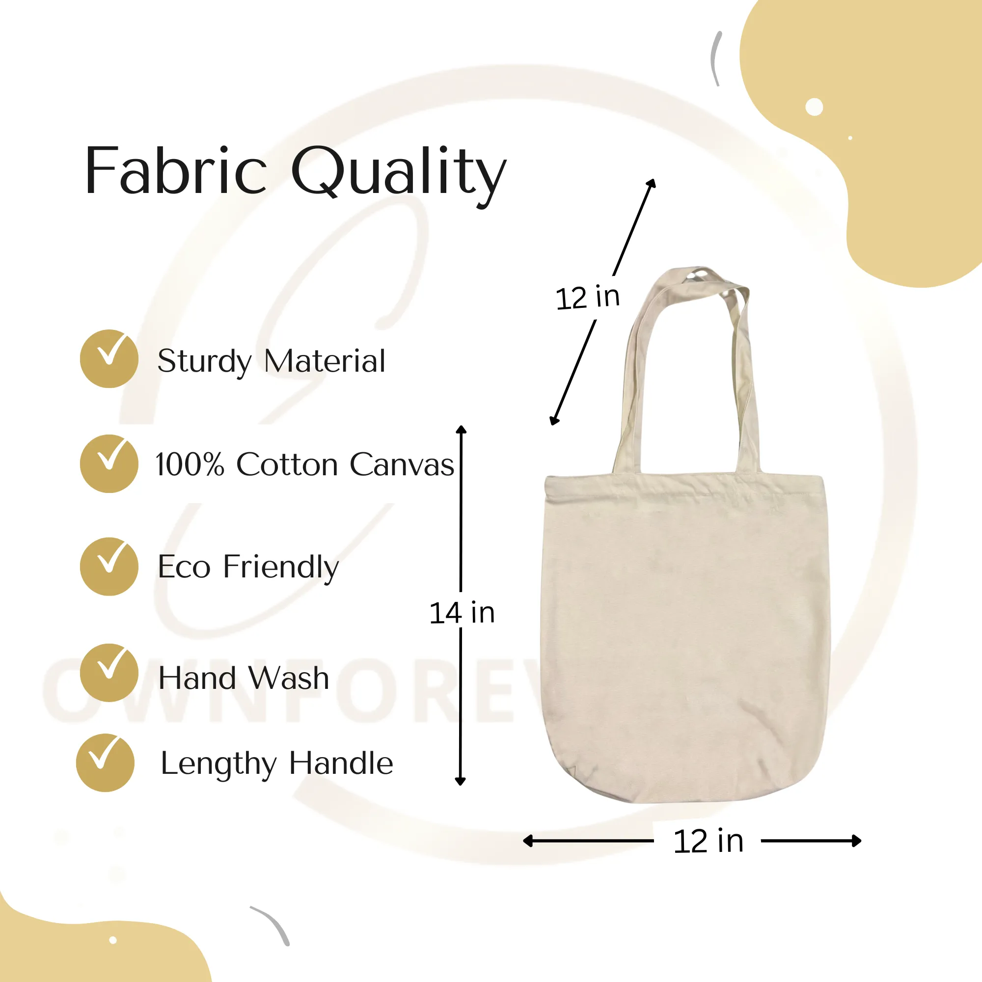 Relax! It is not that deep Tote bag with Zipper Green