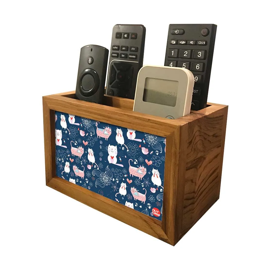 Remote Control Stand Holder Organizer For TV / AC Remotes -  Cats Everywhere