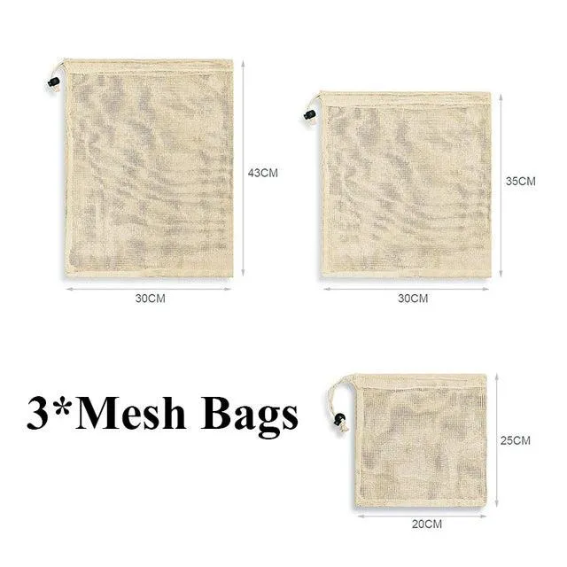 Reusable Shopping Bags 100% Cotton
