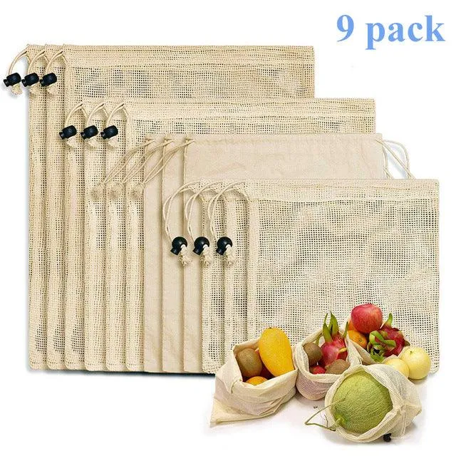 Reusable Shopping Bags 100% Cotton