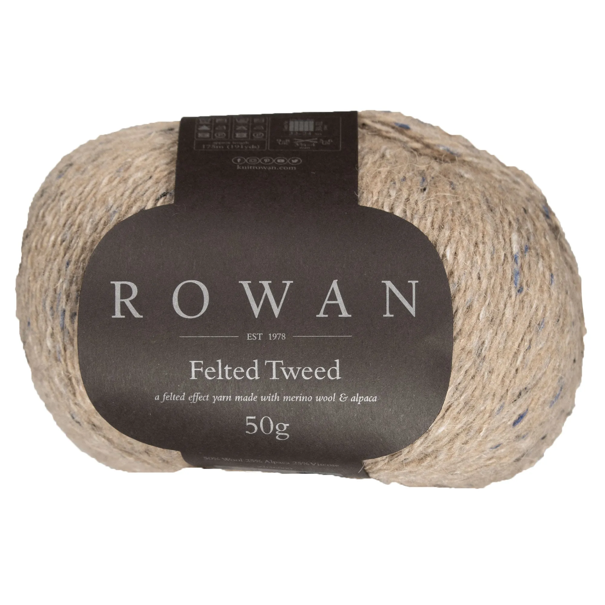 Rowan Felted Tweed Yarn - 157 Camel