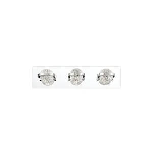 Ryder 20 in 3 lights LED Bath Bar Chrome finish