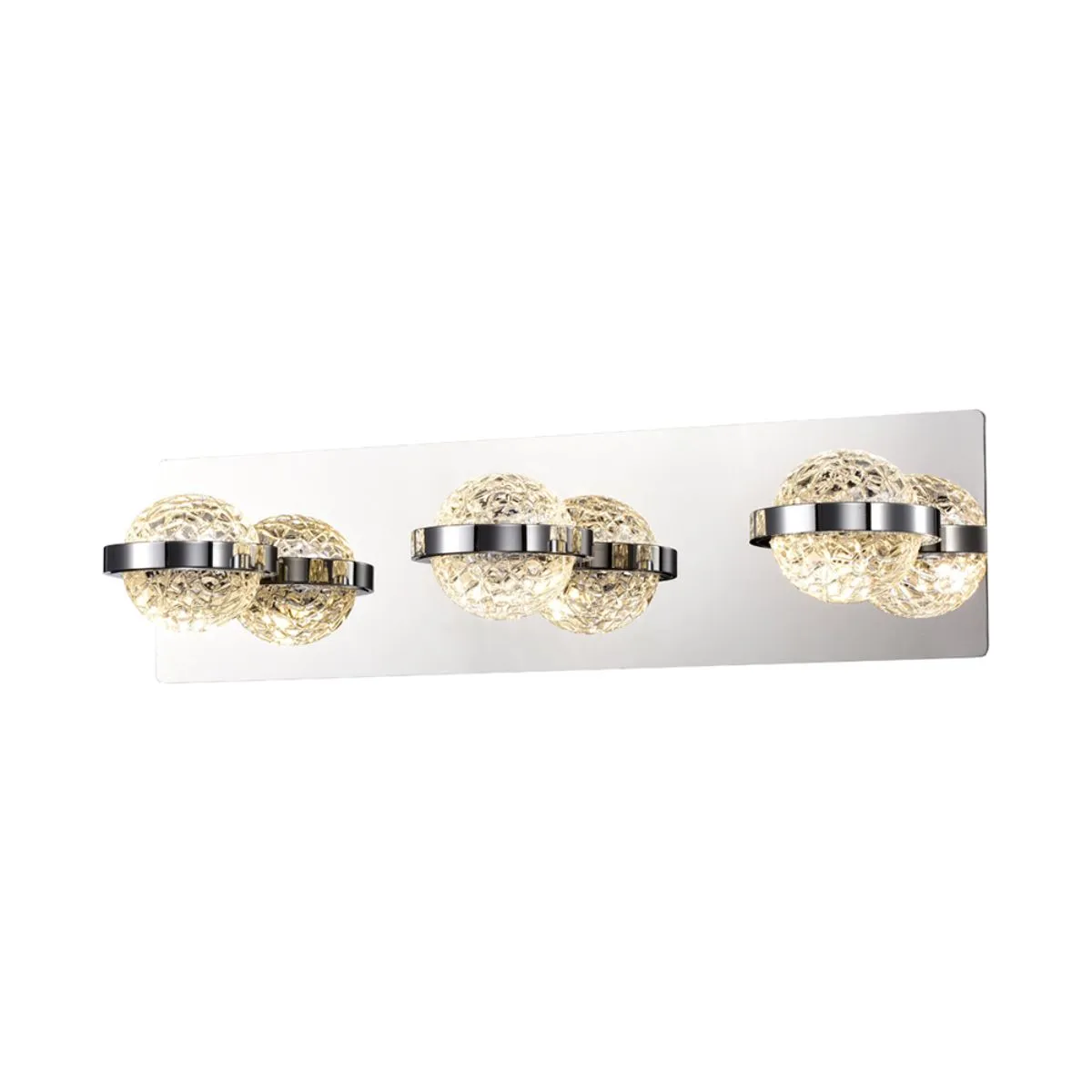 Ryder 20 in 3 lights LED Bath Bar Chrome finish