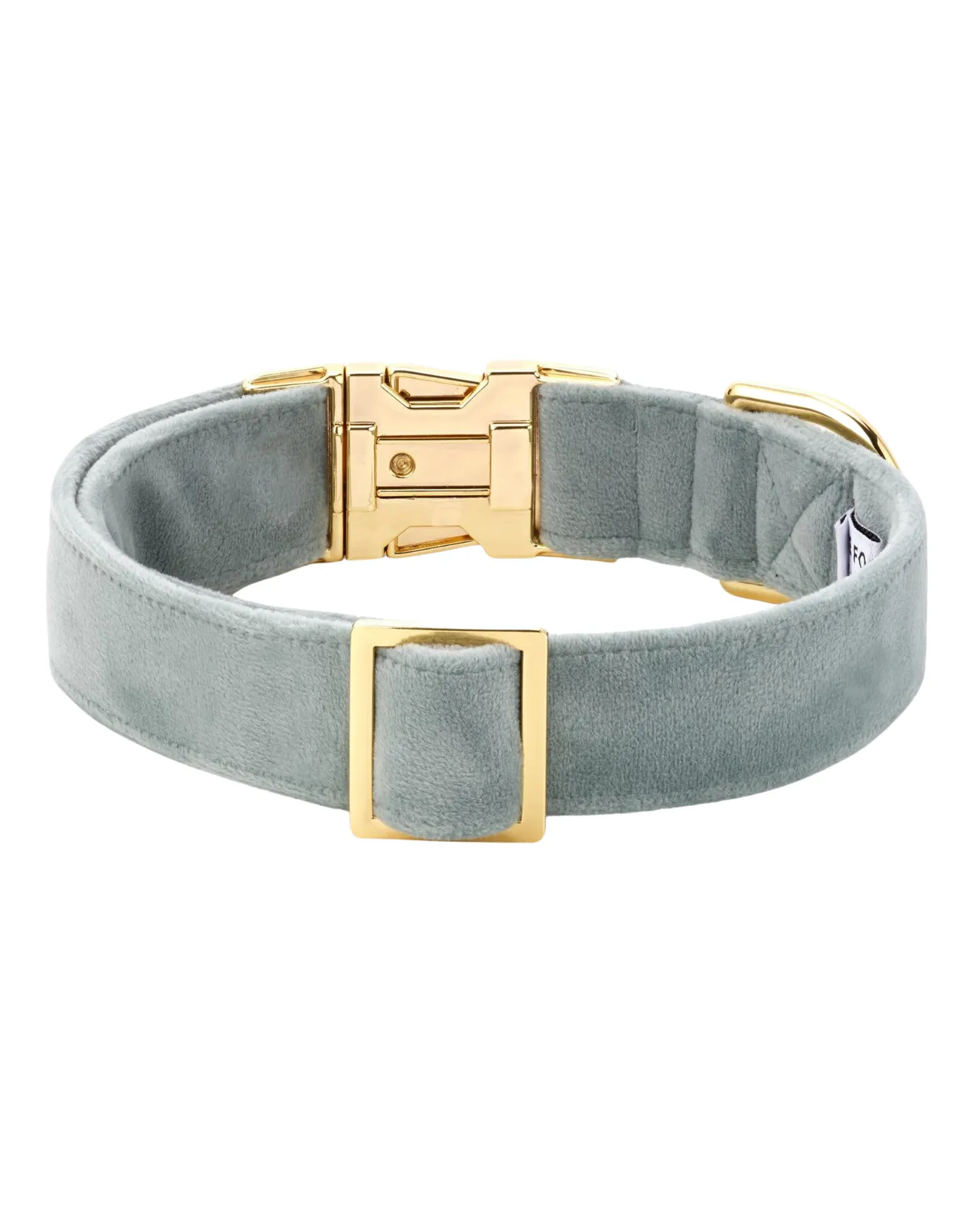 Sage Velvet Dog Collar (Made in the USA) (FINAL SALE)
