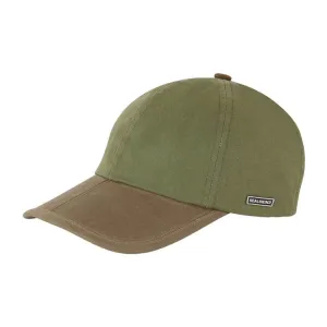 Sealskinz Marham Waterproof Waxed Canvas Foldable Cap - Olive/Brown