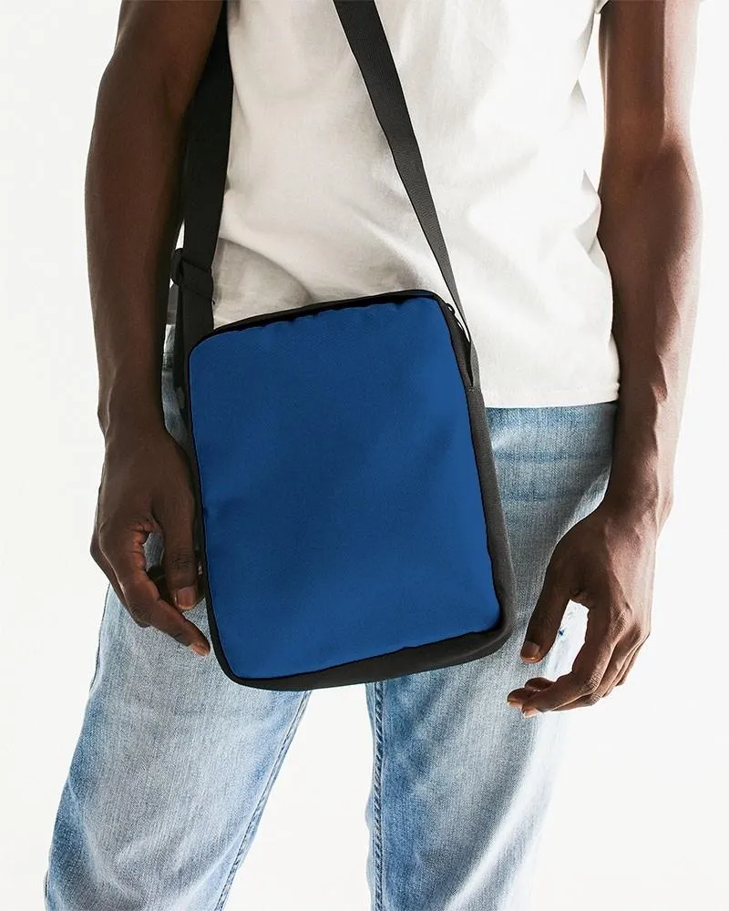 Shaded Blue Messenger Pouch | C100M75Y0K30