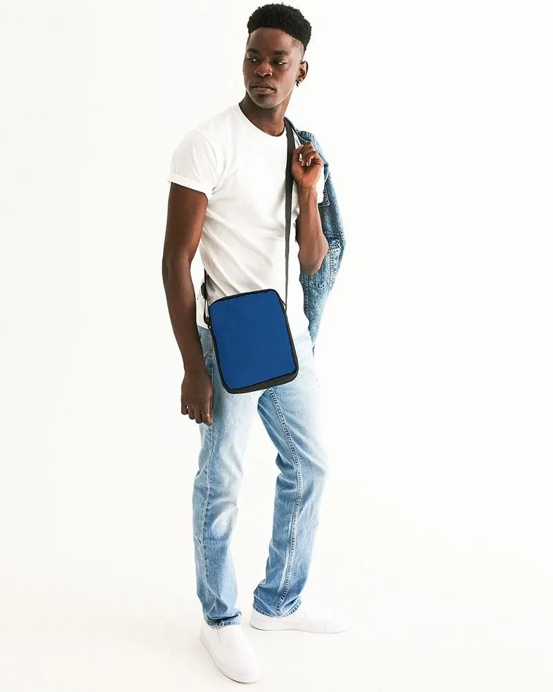 Shaded Blue Messenger Pouch | C100M75Y0K30