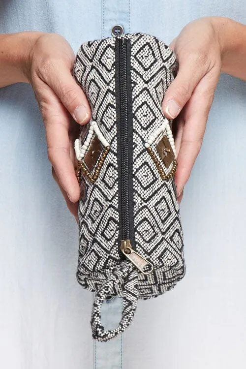 Sheyla Beaded Cosmetic Bag