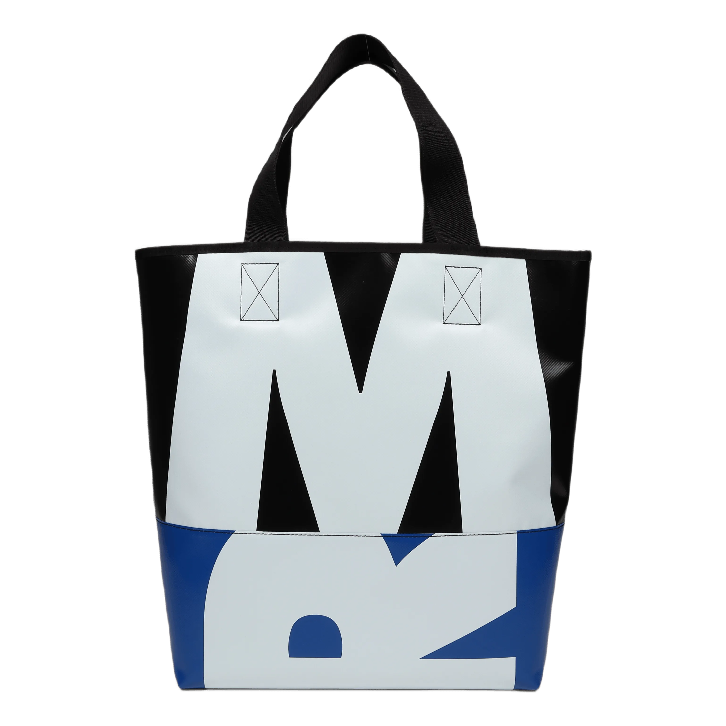 Shopping Bag Black/royal/white