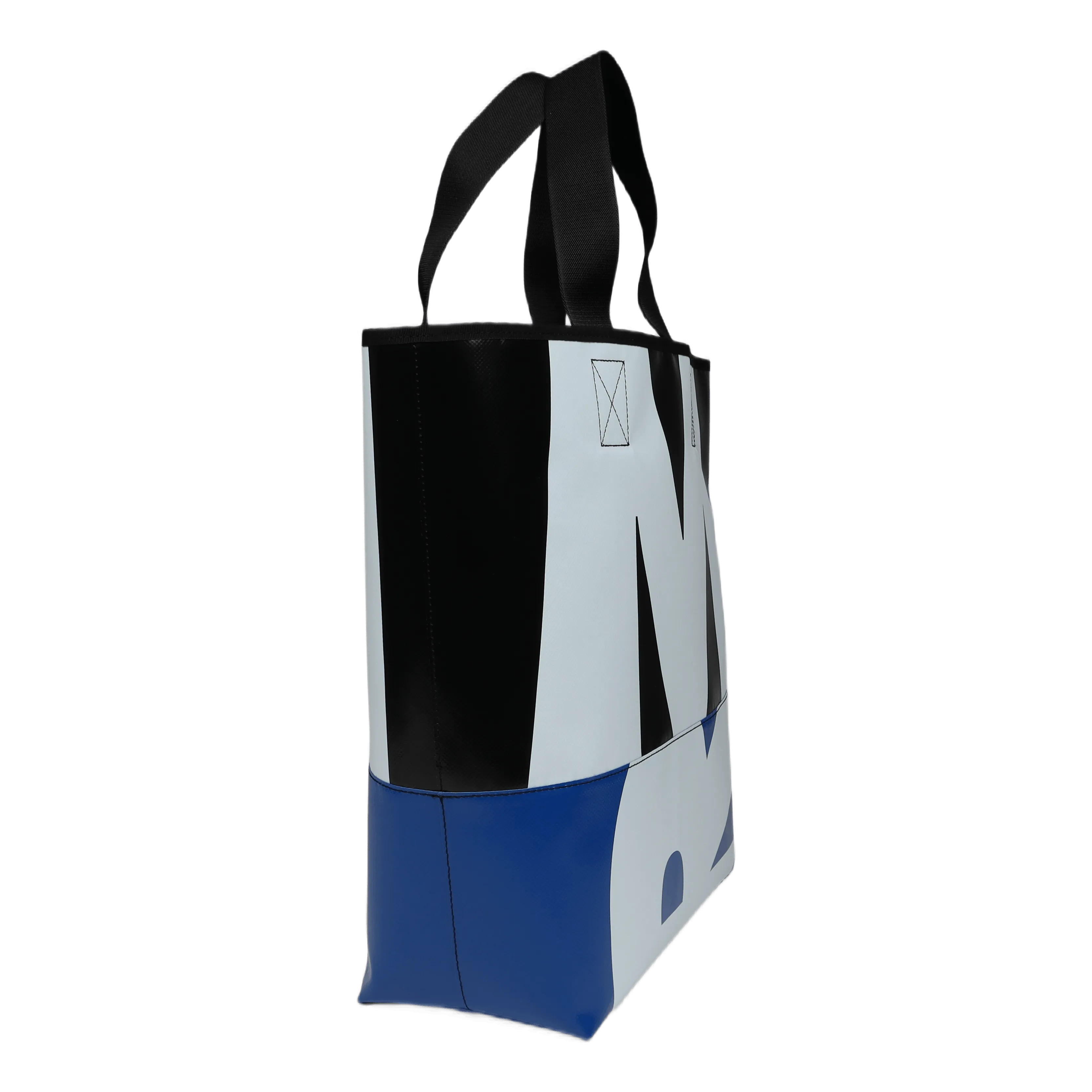 Shopping Bag Black/royal/white