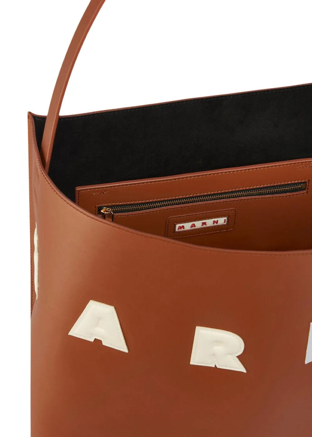 SHOPPING BAG - Brown