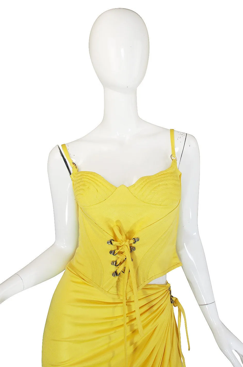 S/S 1995 Gianni Versace Couture Corset & Skirt