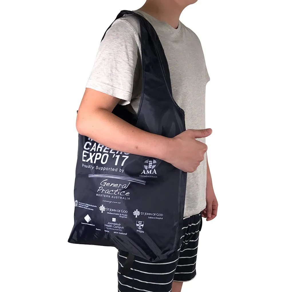 Stock Nylon Foldable Shopper(SNB-17D)