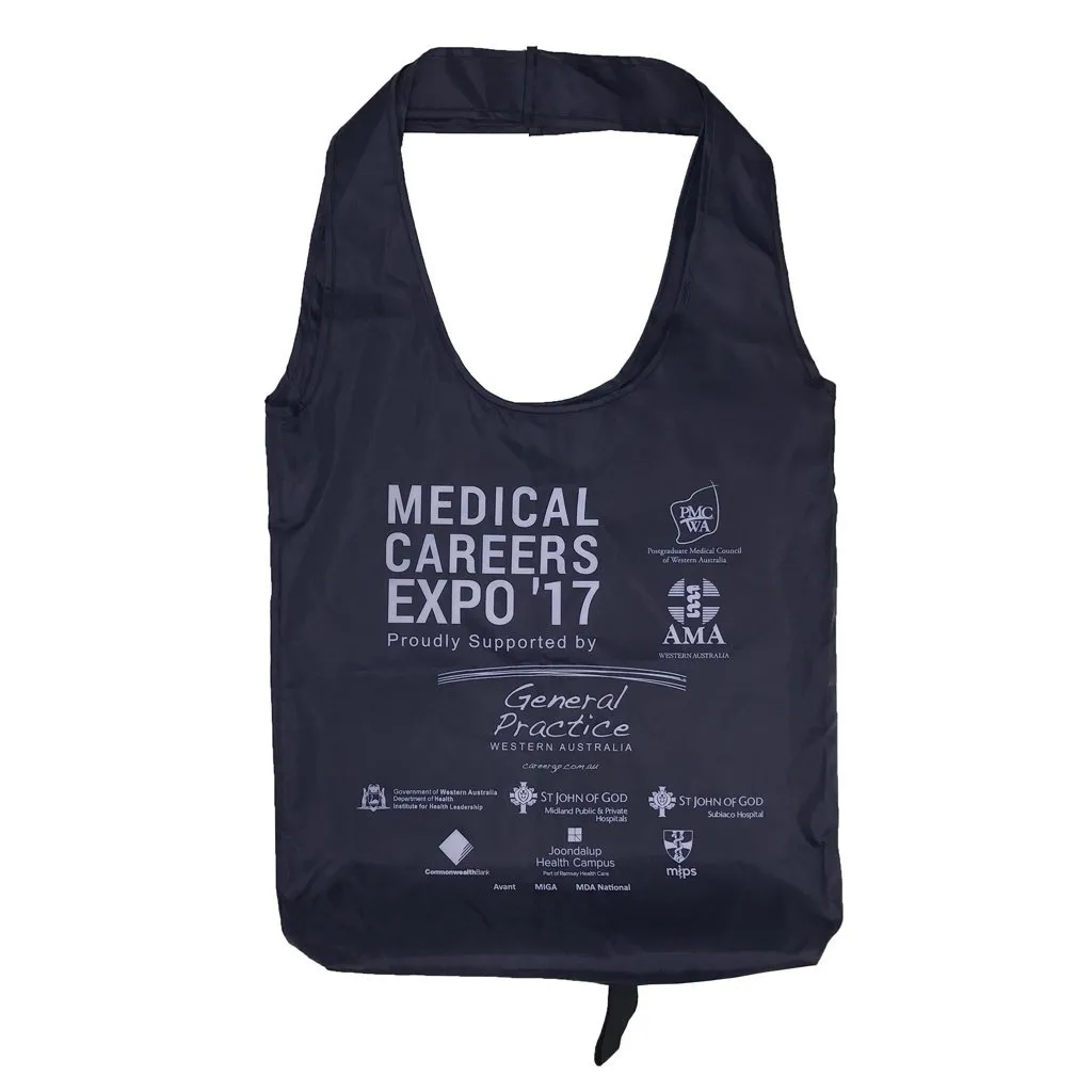 Stock Nylon Foldable Shopper(SNB-17D)