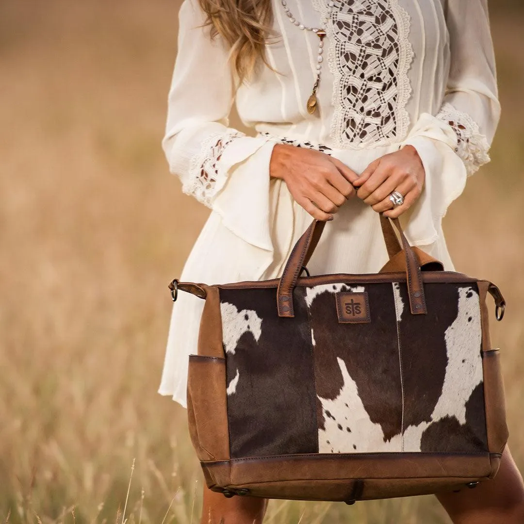 STS Cowhide Diaper Bag STS38362