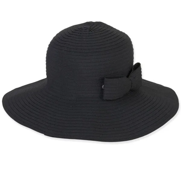 Sun 'N' Sand - Foldable Ribbon Sun Hat