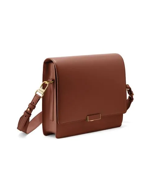 SW0602 Convertible Shoulder Bag Cognac