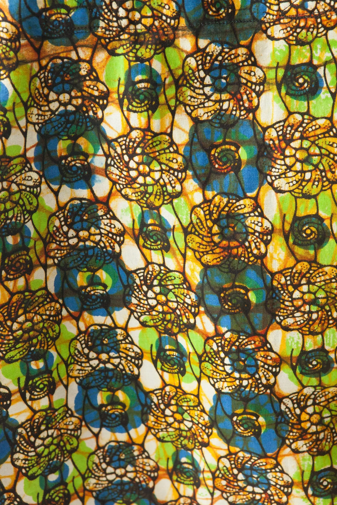 Tanzanian Dream - Lime Green Shopping Bag
