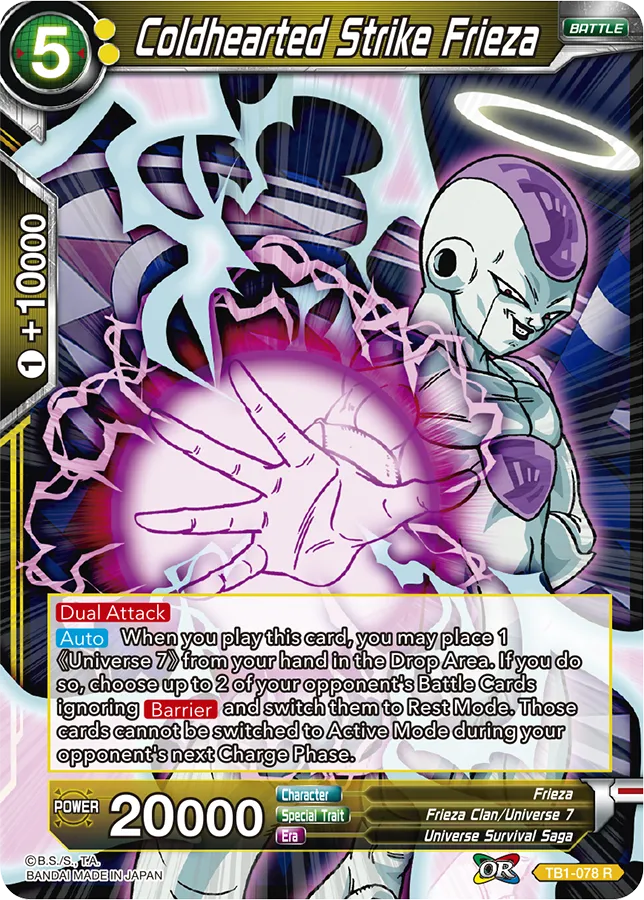 TB1-078 Coldhearted Strike Frieza