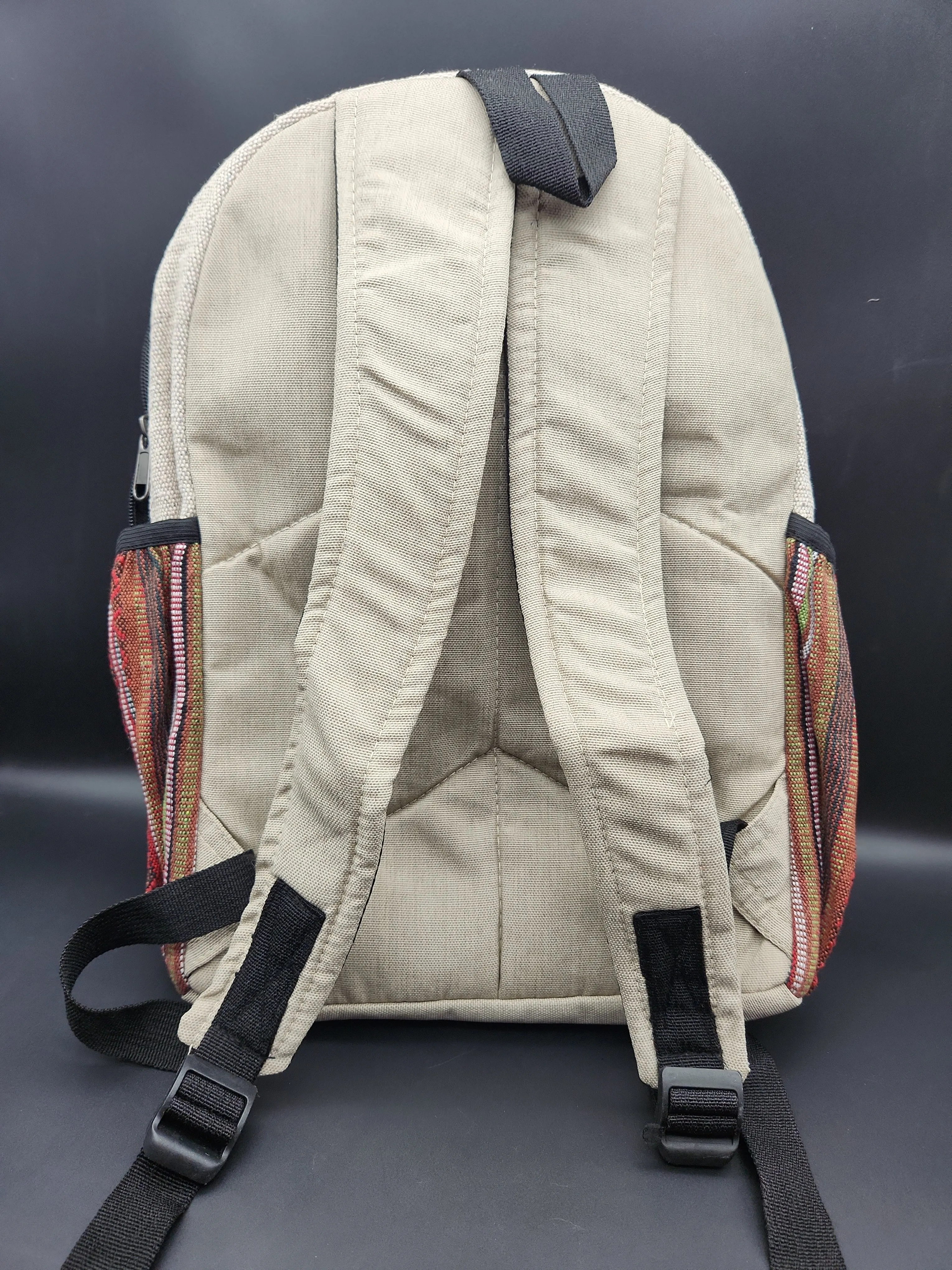 ThreadHeads Himalayan Hemp Mountain Sunrise Backpack - 11"x16"
