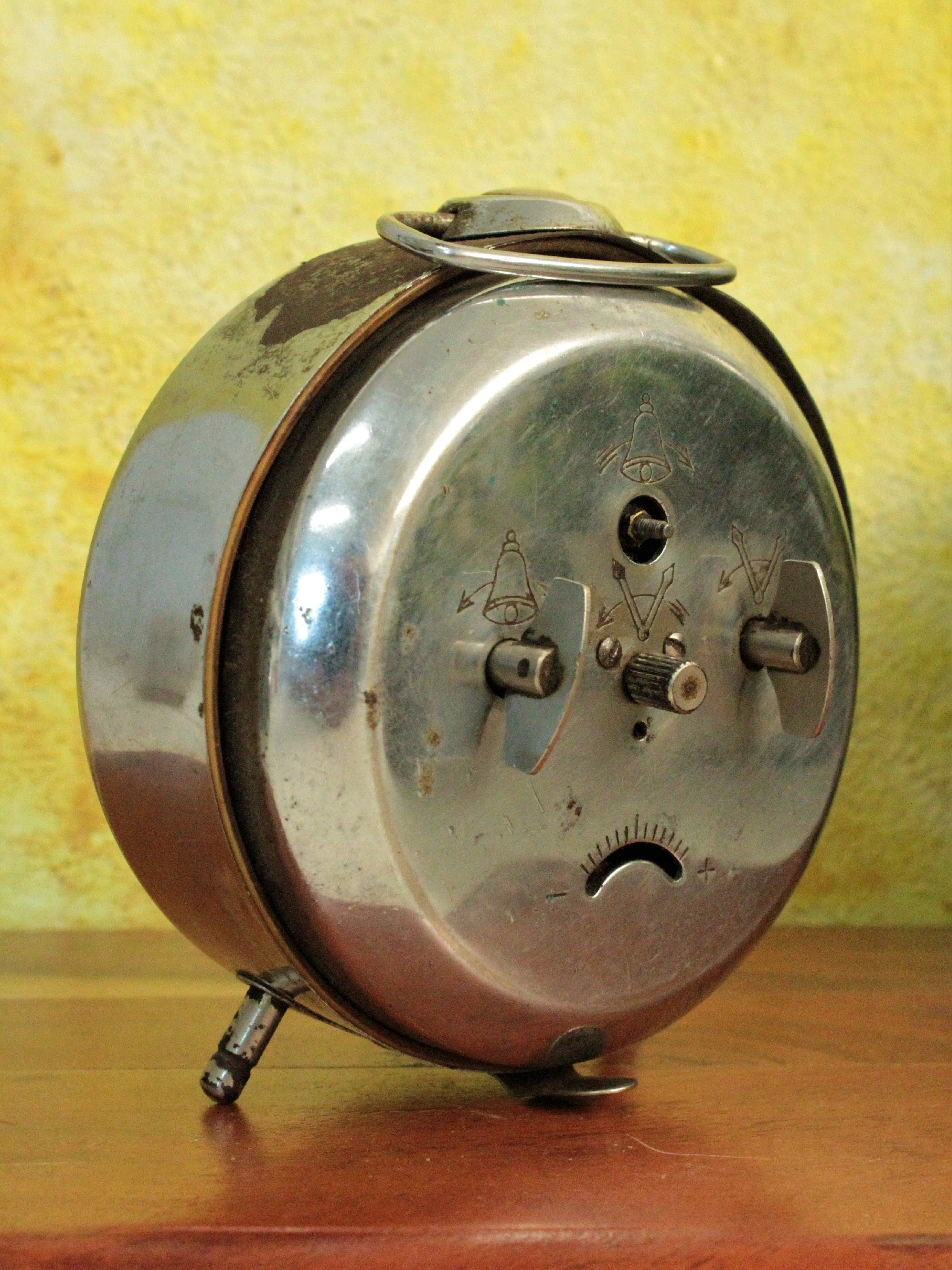 Timeless Swiss Craftsmanship, Made in India: Vintage Alarm Clock by HES