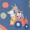 Tractor Print Baby All-in-one