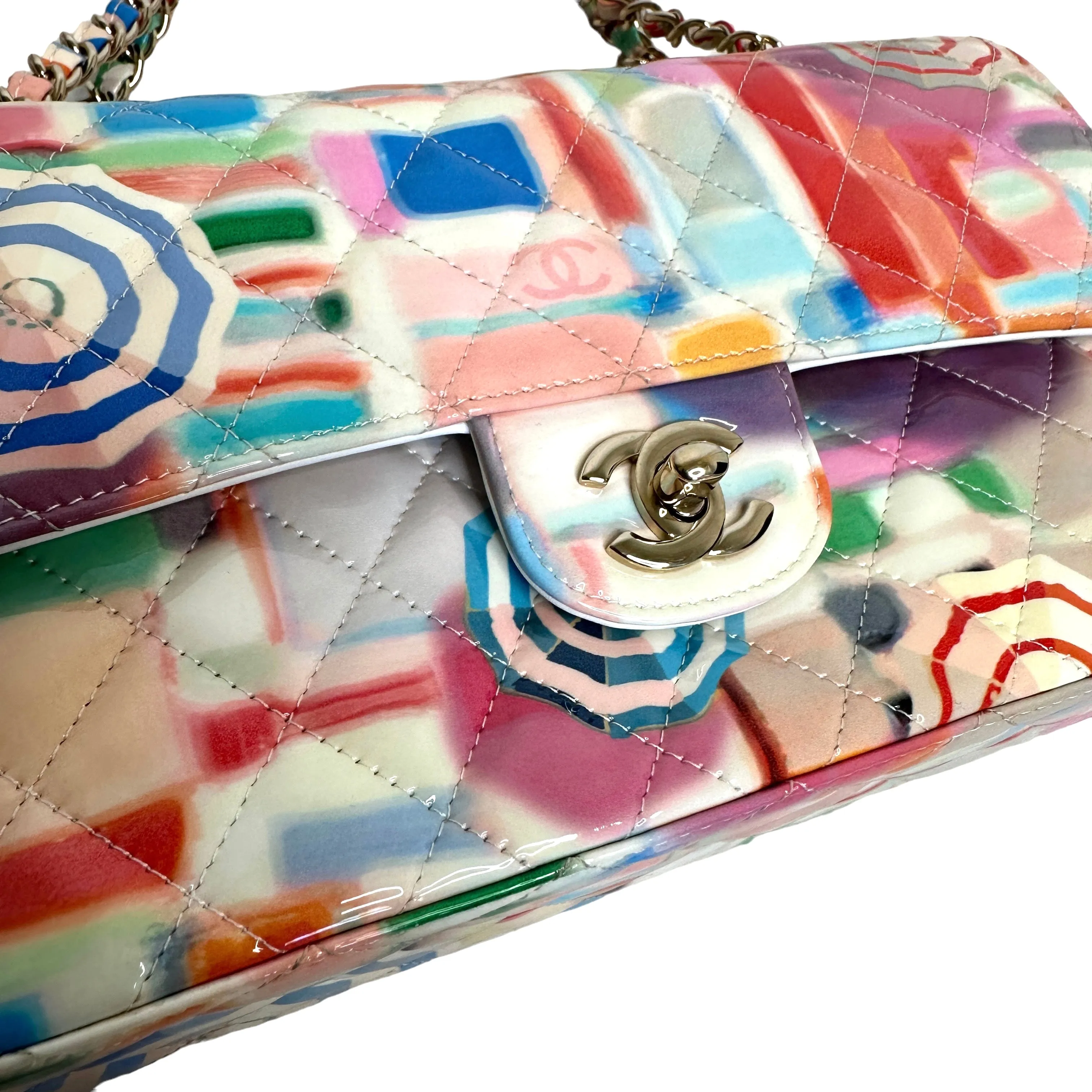 Umbrella Patent Multicolor Bag