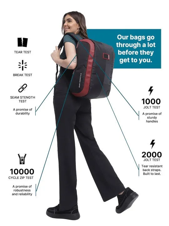 Uppercase Nexus 15" Laptop Bag Water Repellent College Travel Bag 27L